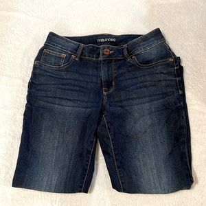 Size medium, short women’s jeans from Maurice’s